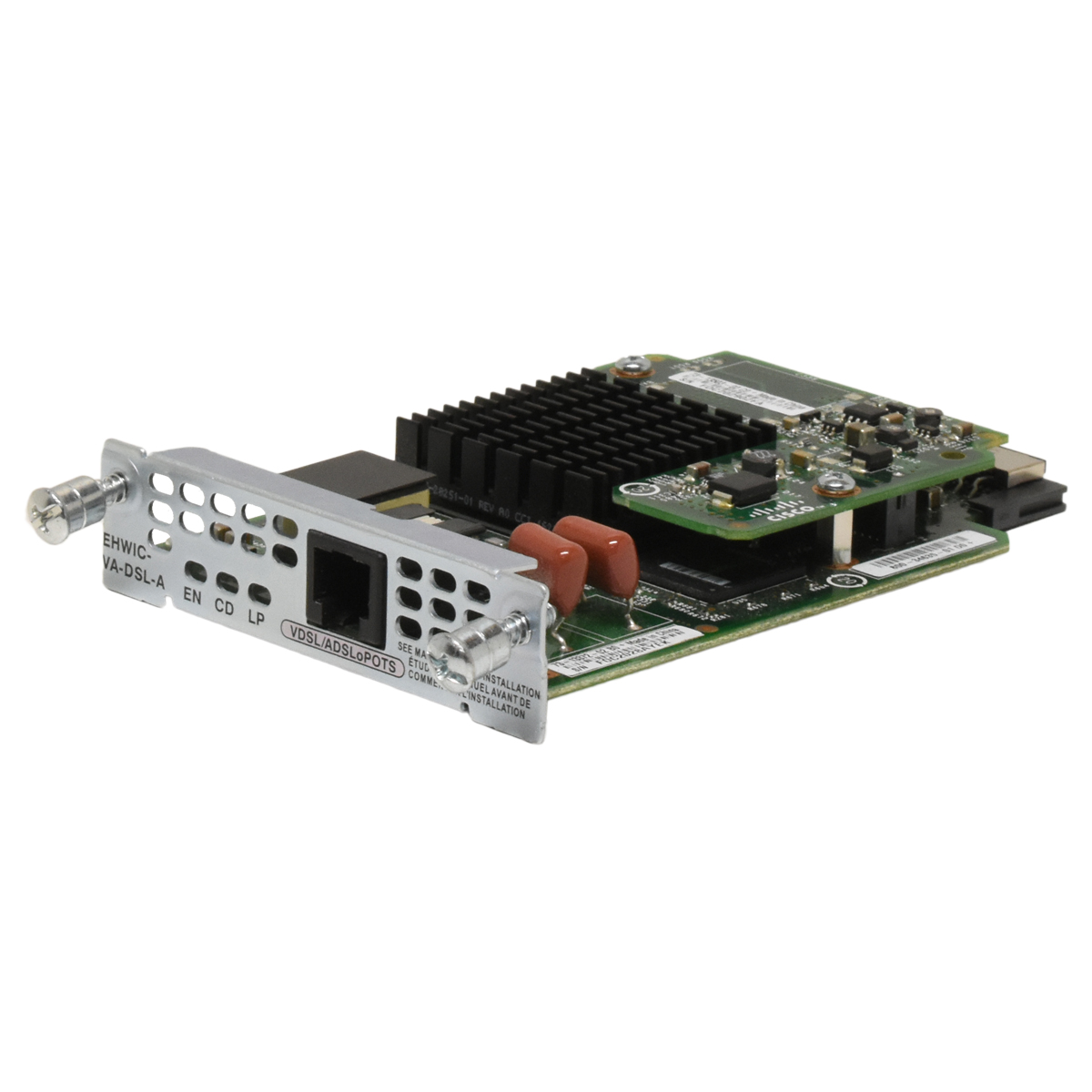 Cisco EHWIC-VA-DSL-A 1-Port MultiMode VDSL2 ADSL/2/2+ WAN Interface Card Annex A 73-13372-02 Cisco EHWIC-VA-DSL-A 1-Port MultiMode VDSL2 ADSL/2/2+ WAN Interface Card Annex A 73-13372-02