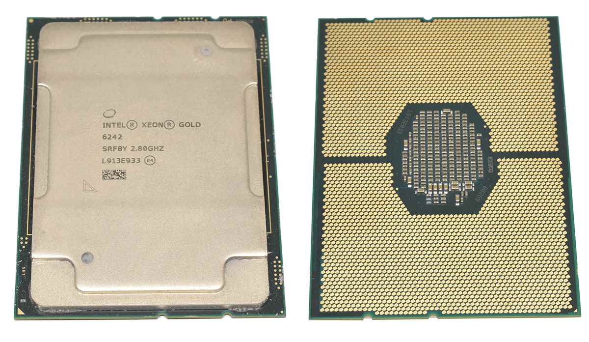 Intel Xeon Gold Processor 6242 16-Core 2.80GHz 22MB Cache SRF8Y FCLGA3647 Intel Xeon Gold Processor 6242 16-Core 2.80GHz 22MB Cache SRF8Y FCLGA3647