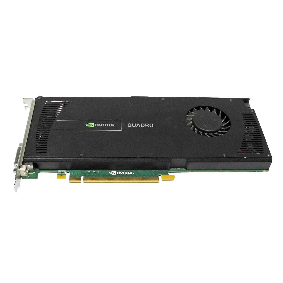 Dell NVIDIA QUADRO 4000 Grafikkarte GF100 GPU 2GB GDDR5 0731Y3 06WTYT HP 671137-001 608533-003 NVIDIA Quadro 4000 Graphics Card GF100 2GB GDDR5 PCIe 2.0 x16 DVI 2x DP FP