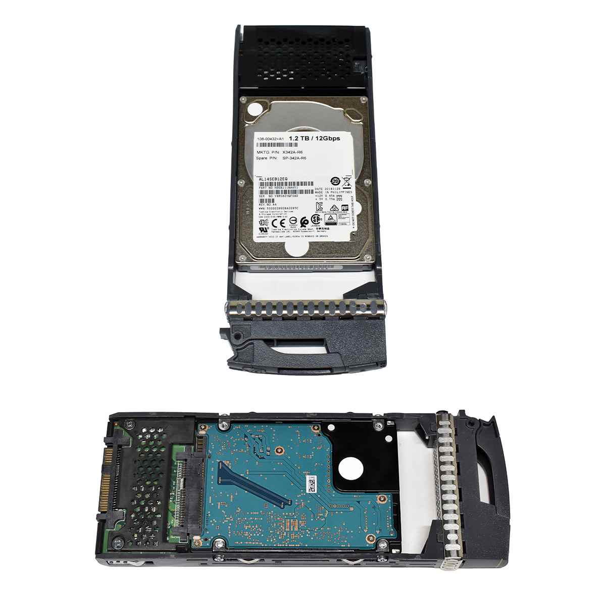 NetApp Toshiba 1.2TB 2.5" 10K 12G SAS HDD Festplatte AL14SEB12EQ Server Storage NetApp Toshiba 1.2TB 2.5" 10K 12G SAS HDD Festplatte AL14SEB12EQ