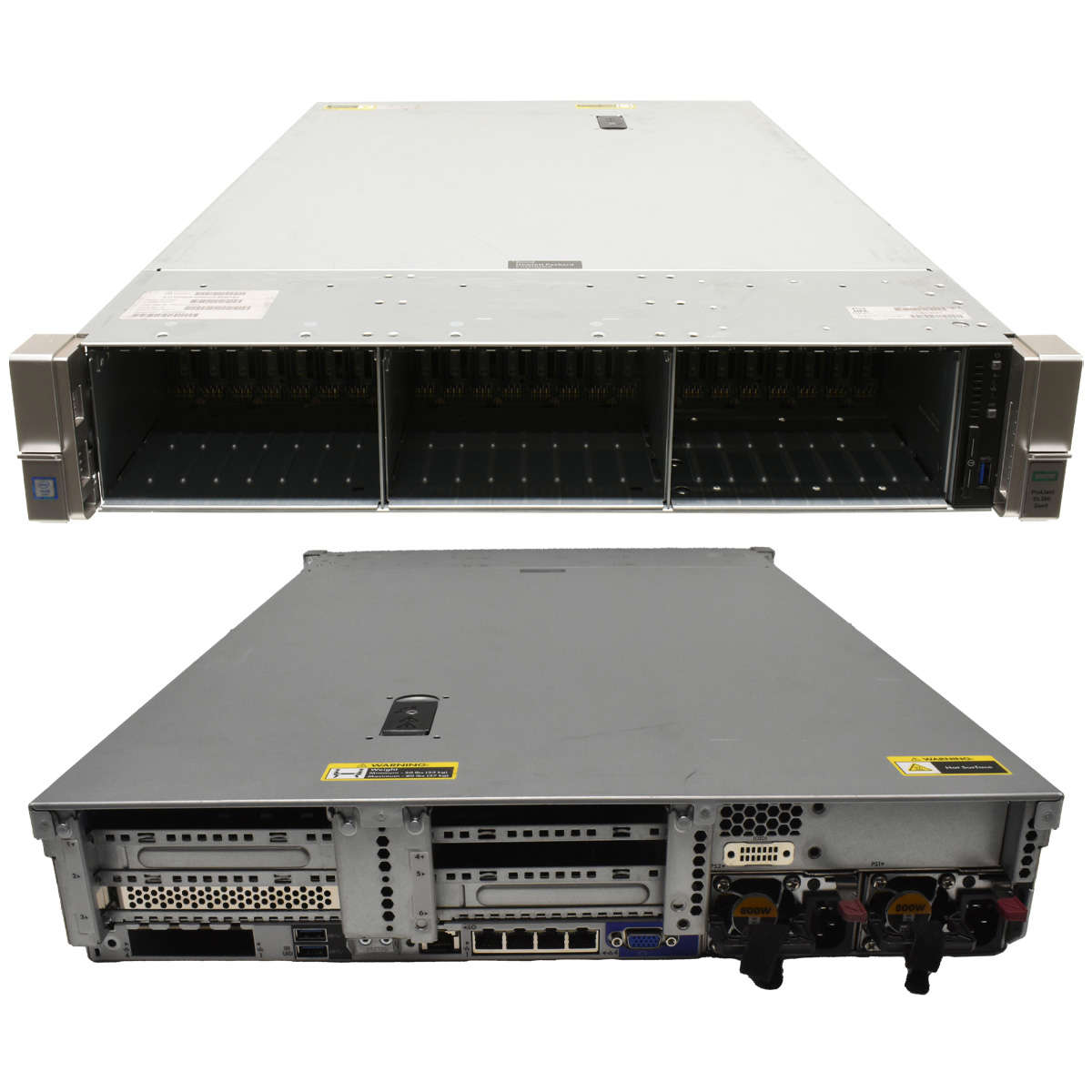 HP ProLiant DL380 Gen9 2U no CPU & RAM 2x RAID Controller P440 2x HS 24Bay 2,5"