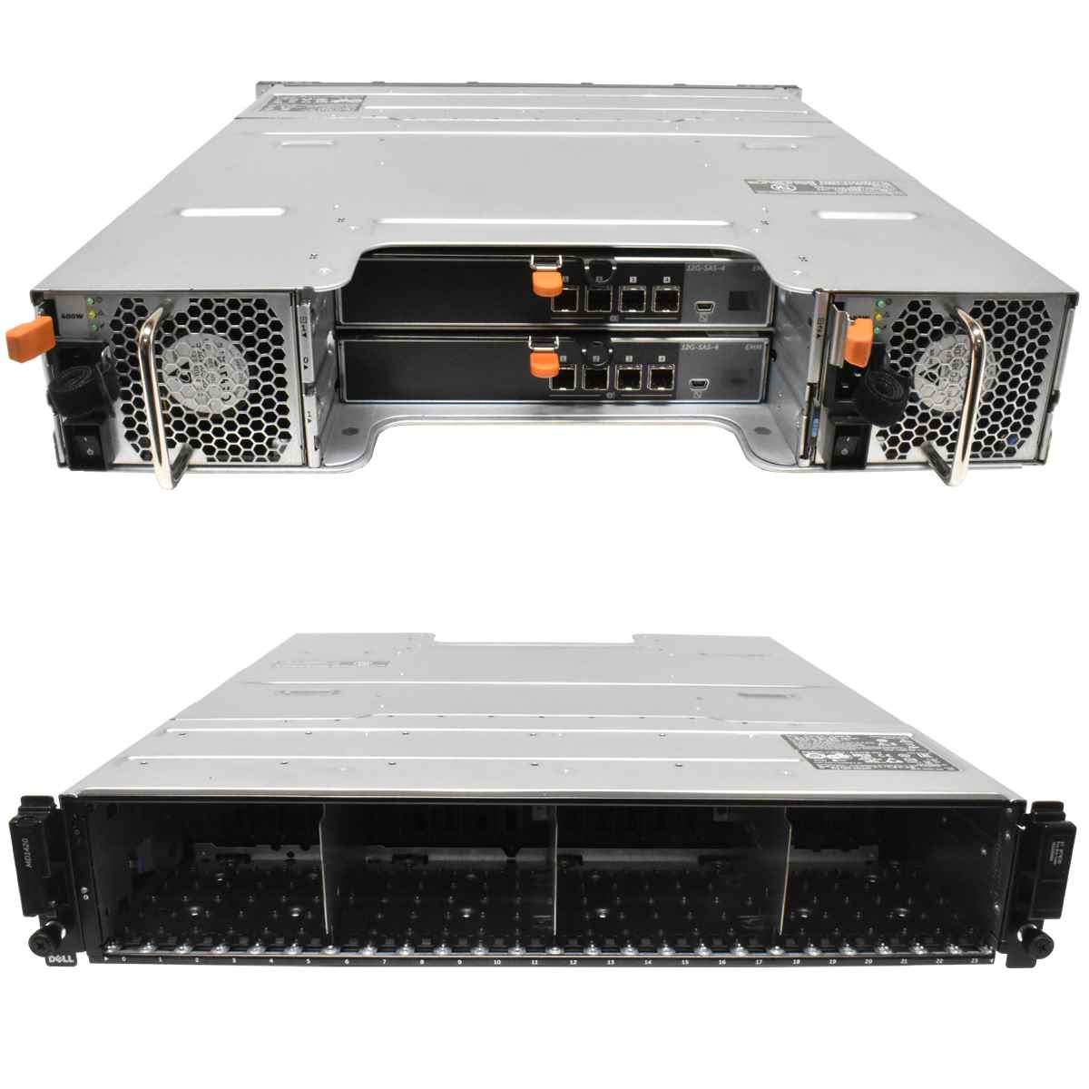 Dell PowerVault MD1420 2U 2x 12G-SAS-4 Controller V9K2G 2x PSU 24x 2.5 ohne HDD Dell PowerVault MD1420 2U 2x 12G-SAS-4 Controller V9K2G 2x PSU 24x 2.5 ohne HDD