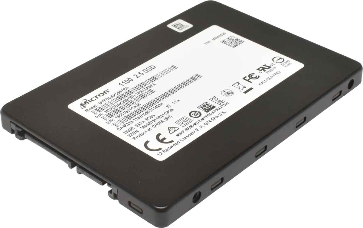 Micron 1100 Series 256GB 2.5" 6G SATA SSD MTFDDAK256TBN Micron 1100 Series 256GB 2.5" 6G SATA SSD MTFDDAK256TBN