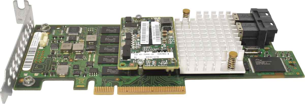 Fujitsu D3216-B13 GS4 EP420i 12Gb PCIe x8 RAID Controller +BBU+1x SAS Kabel LP