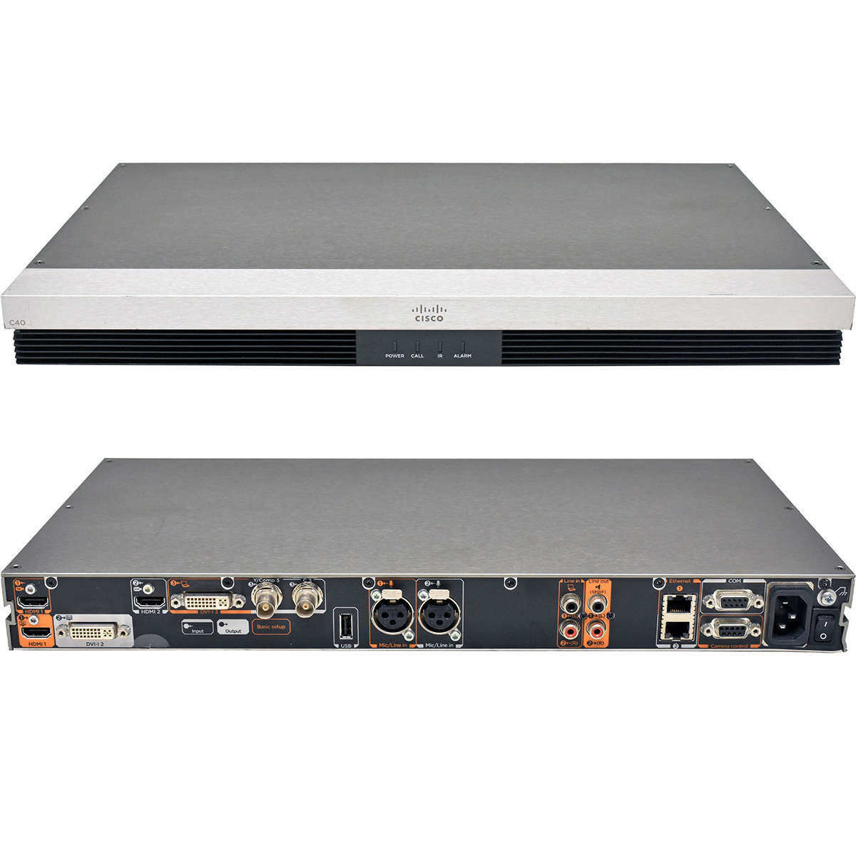 Cisco-C40-TTC6-11-CTS-C40CODEC-K9-TelePresence-Con-005.jpg Cisco C40 TTC6-11 CTS-C40CODEC-K9= TelePresence Conference System housing damage