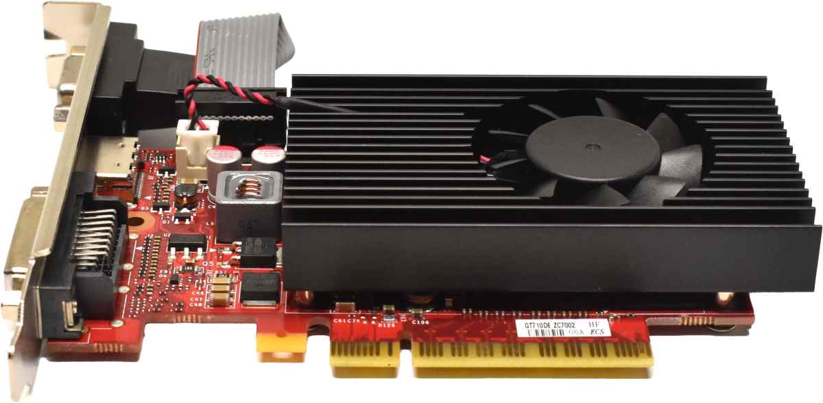 Dell Grafikkarte Nvidia GeForce GT 710 2GB DDR3 PCIe x16 0MM7KW FP Dell Grafikkarte Nvidia GeForce GT 710 2GB DDR3 PCIe x16 0MM7KW FP