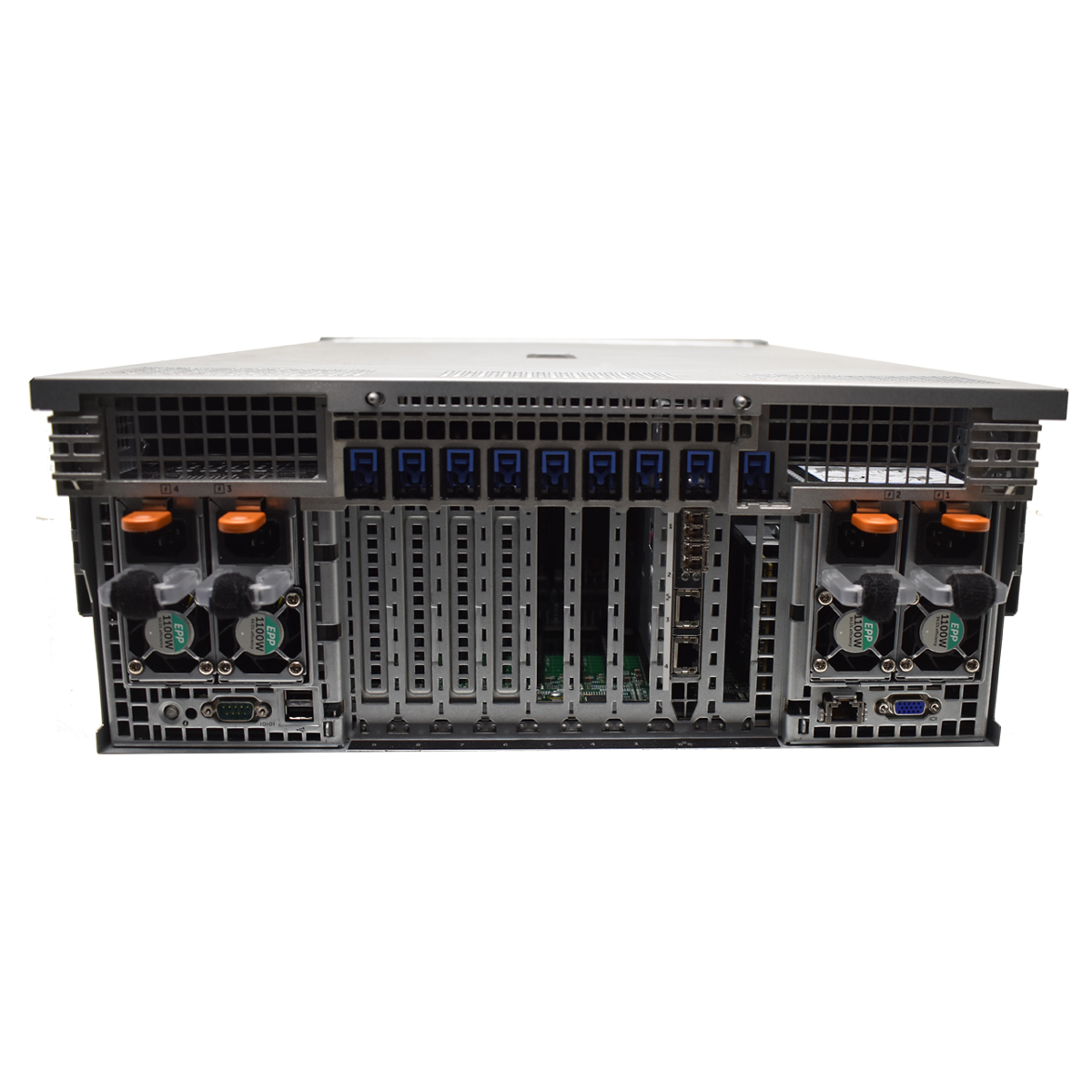 Dell PowerEdge R930 Server 4 x E7-8880 V4 22-Core 0 RAM PERC H730p 4 Bay 2,5" Dell PowerEdge R930 Server 4 x E7-4820 V3 10-Core 0 RAM PERC H730p 24x SFF 2,5"