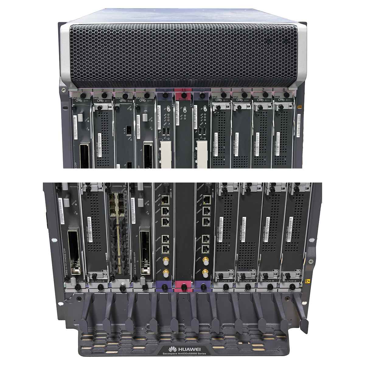 Huawei Secospace AntiDDos8080 Protection System 11x Modules inclusive LPUF-40-A