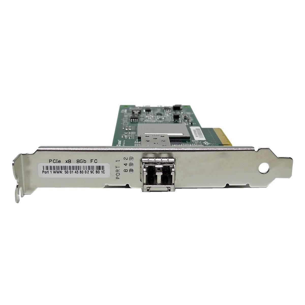 QLogic QLE2560-HP FC Single-Port 8Gb PCIe x8 Network Adapter 489190-001 FP IBM QLogic QLE2560-IBMX FC Single-Port 8Gb PCIe x8 Network Adapter 42D0503 FP