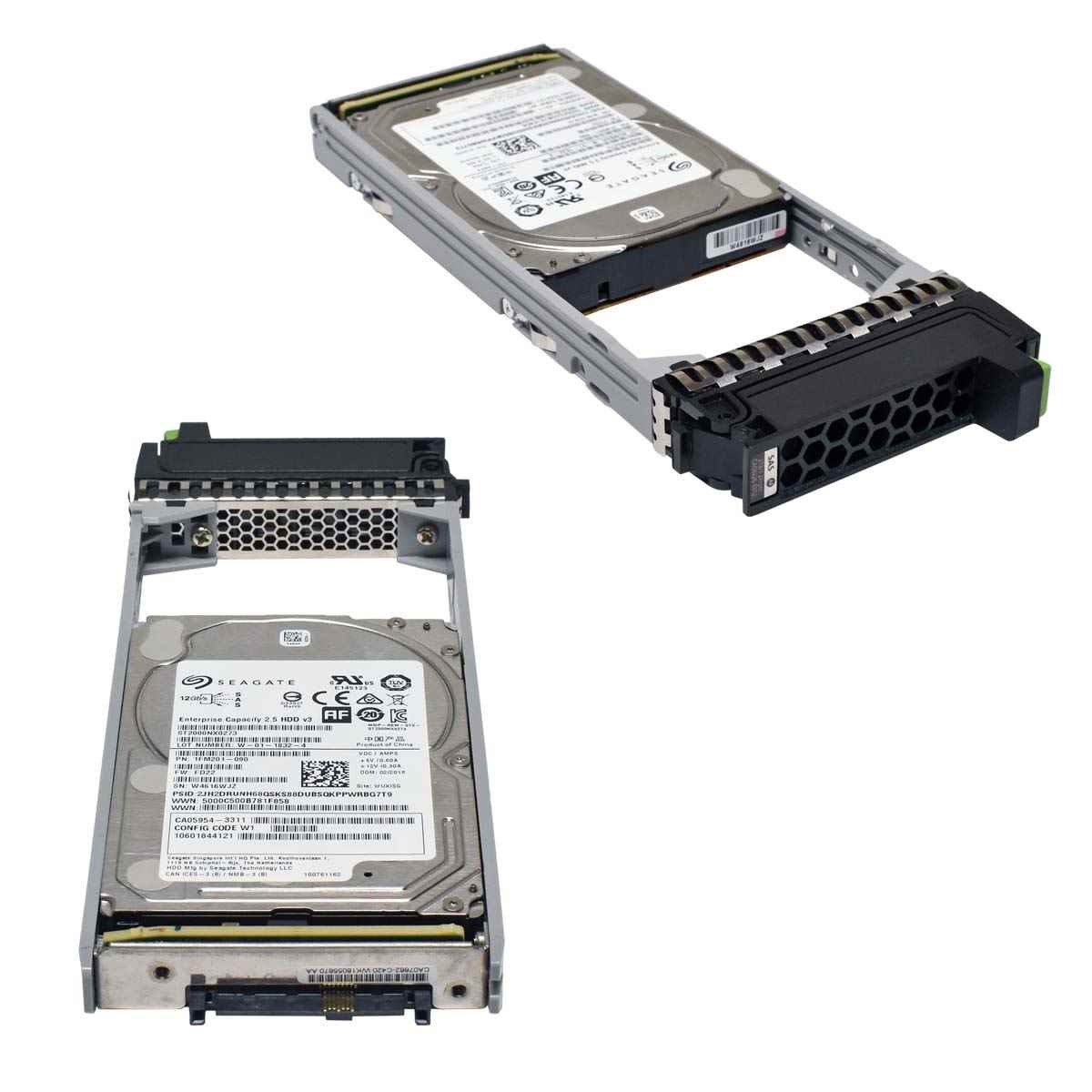 Fujitsu HDD ST2000NX0273 2TB SAS Festplatte 2.5" 7,2 K 12Gbs CA08226-E852 Fujitsu HDD ST2000NX0273 2TB SAS Festplatte 2.5" 7,2 K 12Gbs CA08226-E852