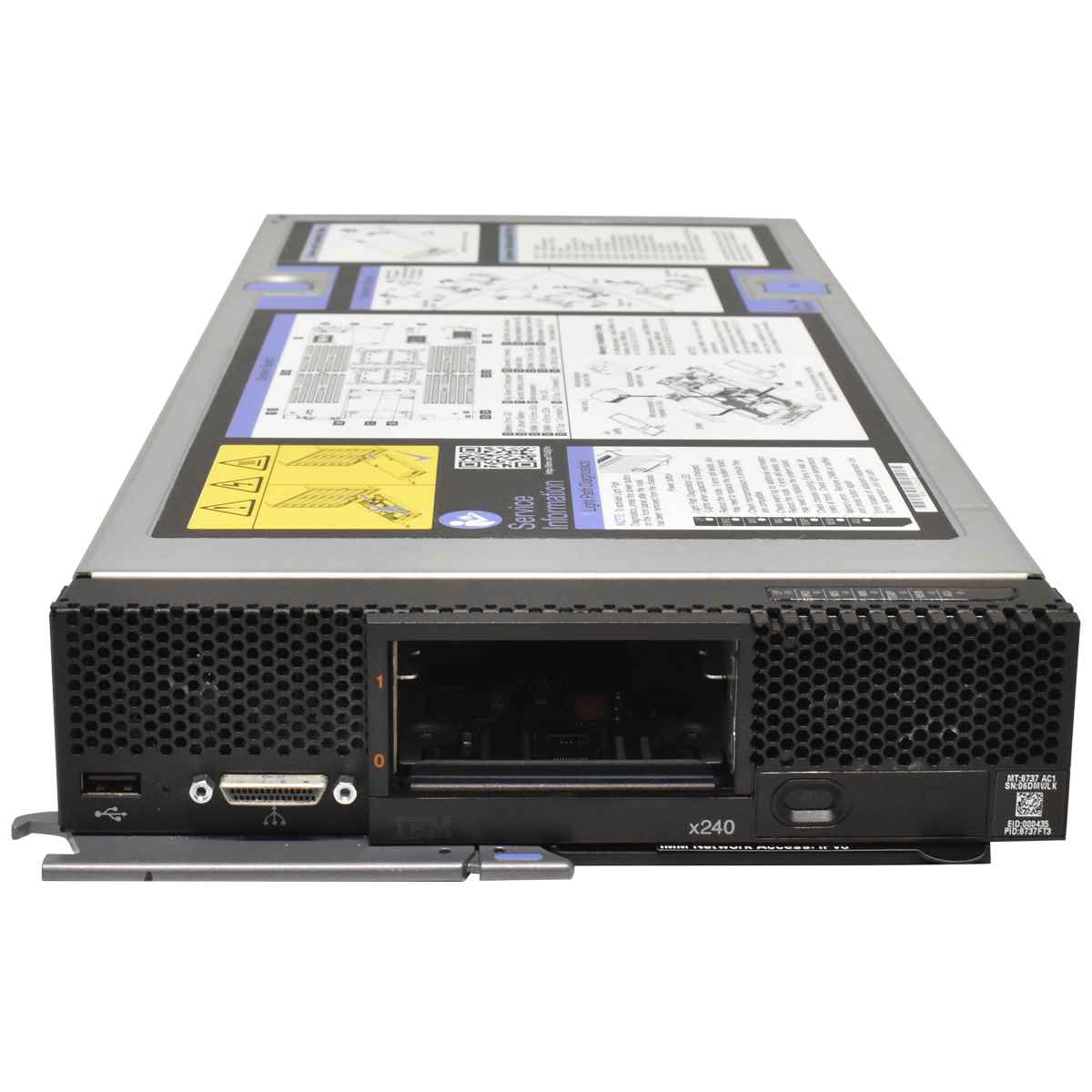 IBM Flex System 8721 HC1 14 x X240 M5 NO CPU & RAM PC4 28x SFF 2,5