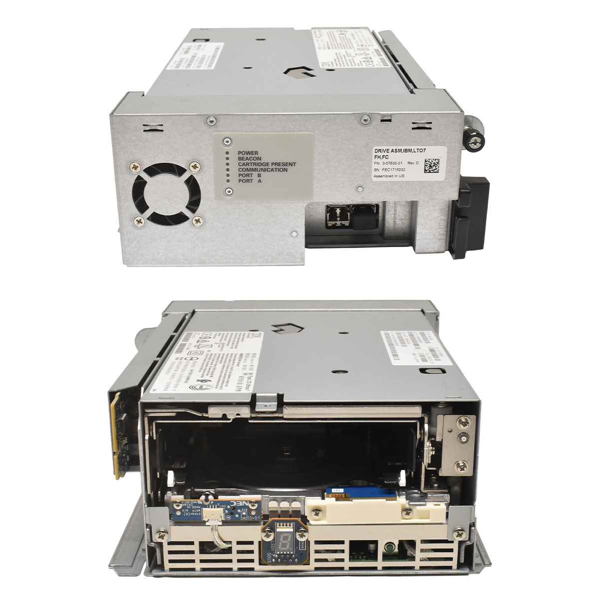 IBM LTO Ultrium 7 LTO-7 FH FC 6 / 15 TB SAS 8G Tape Drive 00VJ493 Quantum i6