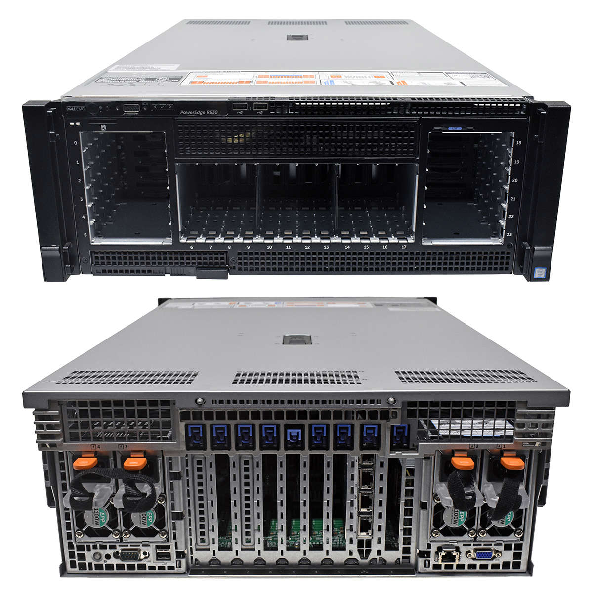 Dell-PowerEdge-R930-Server-4-x-E7-8890-V3-18-Core-005.jpg Dell PowerEdge R930 Server 4 x E7-8890 V3 18-Core 0 RAM PERC H730p 24 Bay 2,5"