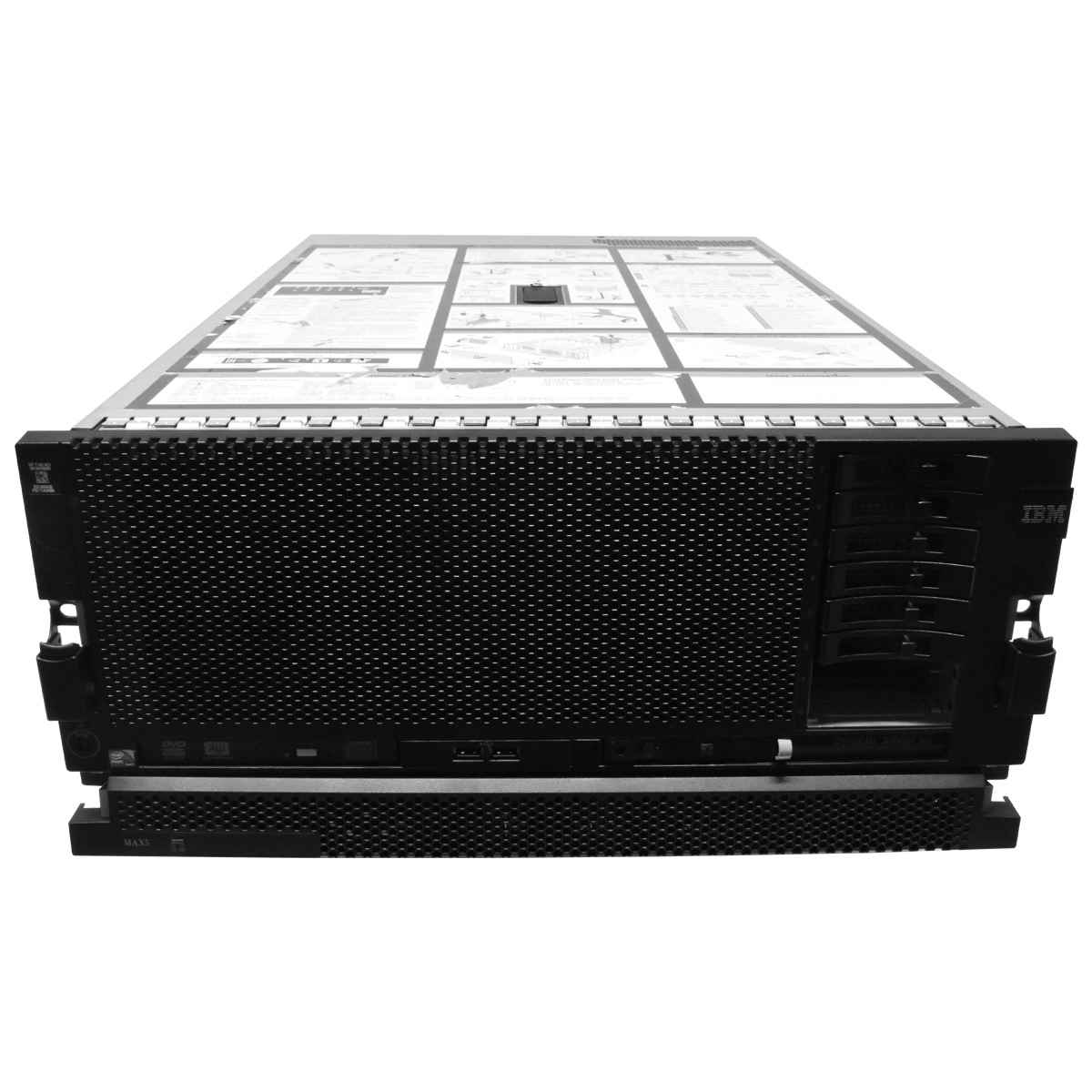 IBM Server System X3950 X5 4x E7-8870 10C 2.40GHz CPU 0 GB RAM PC3 2.5 Zoll HDD 8Bay IBM Server System X3950 X5 4x E7-8870 10C 2.40GHz CPU 0 GB RAM PC3 2.5 Zoll HDD 8Bay