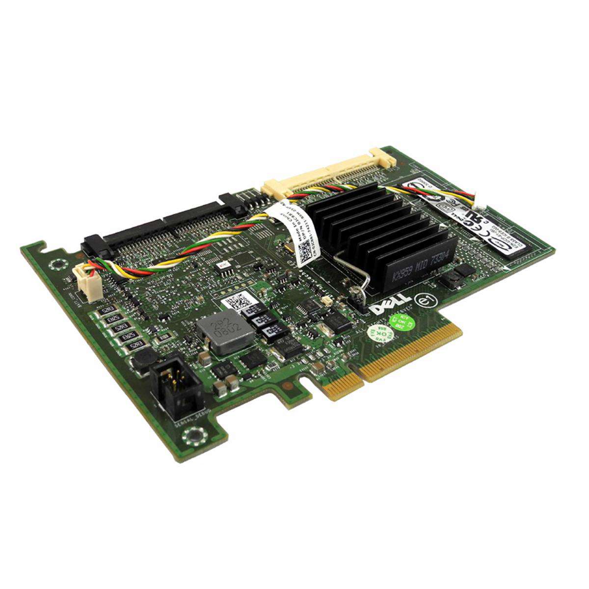 DELL-PERC-6-I-3Gb-s-PCIe-x8-SAS-RAID-Controller-0T-002.jpg DELL PERC 6/I 3Gb/s PCIe x8 SAS RAID Controller 0T954J + 2x SAS Kabel + BBU