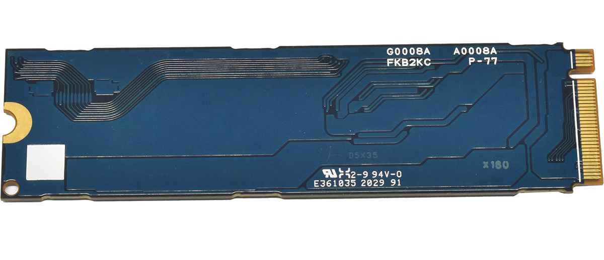 Kioxia KXG60ZNV256G SSD 256GB M.2 2280 PCIe 3.0 x4 NVMe
