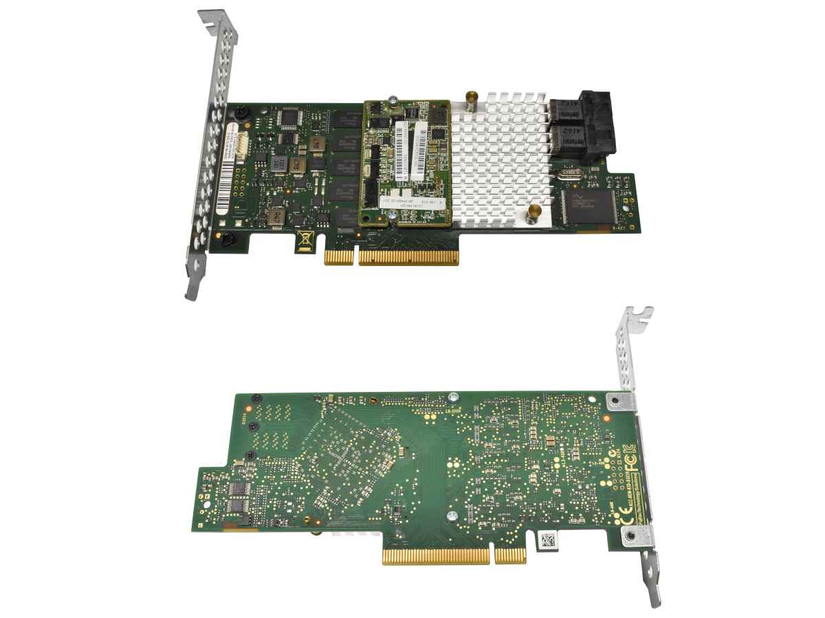 Fujitsu D3216-A12 GS2 LSI MR EP400i 12Gb PCle x8 RAID Controller +2x SAS Kabel FP Fujitsu D3216-A12 GS2 LSI MR EP400i 12Gb PCle x8 RAID Controller +2x SAS Kabel FP