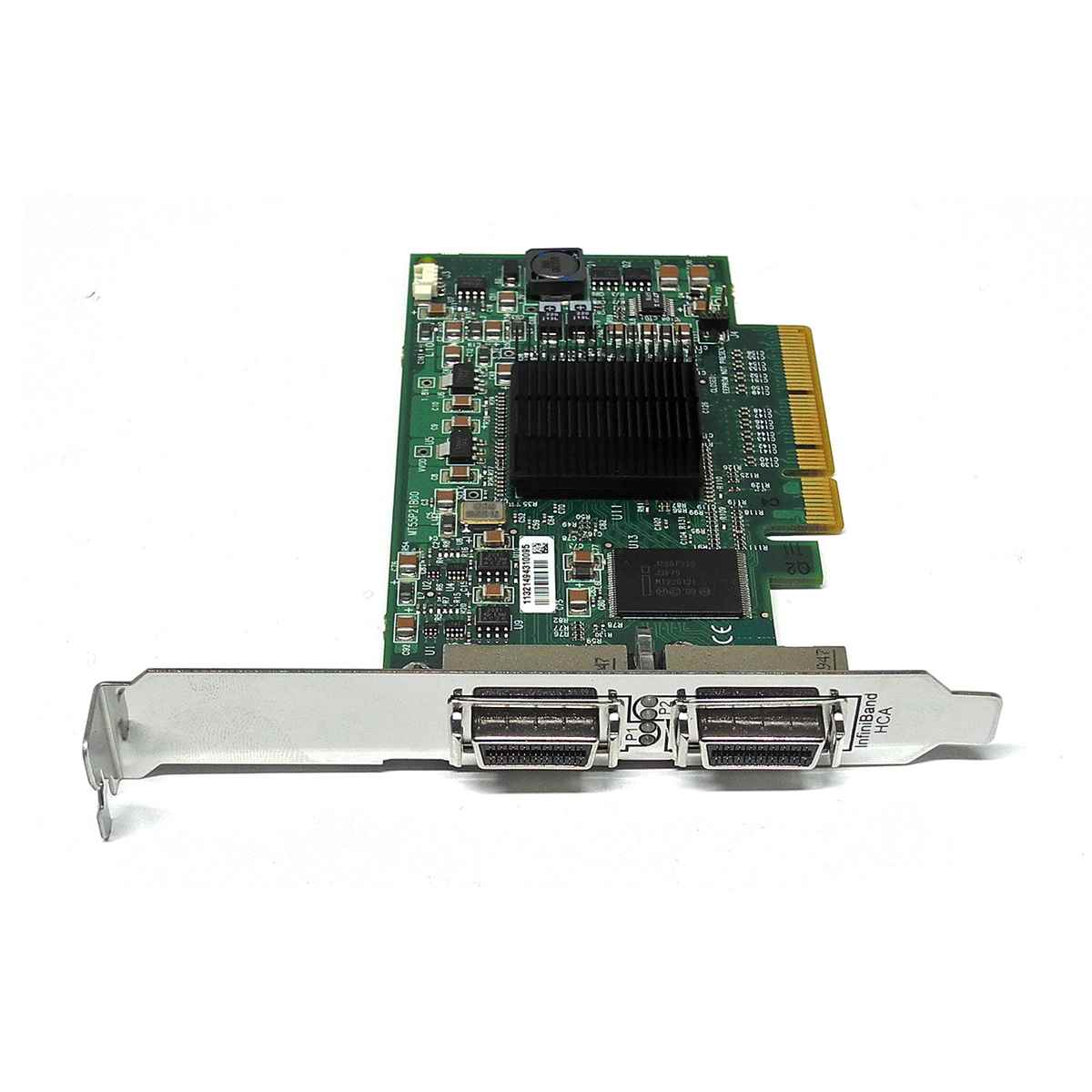 HP Dual Port Infiniband 4X DDR PCIe x8 HC Adapter 487504-001 483513-B21 HP Dual Port Infiniband 4X DDR PCIe x8 HC Adapter 487504-001 483513-B21