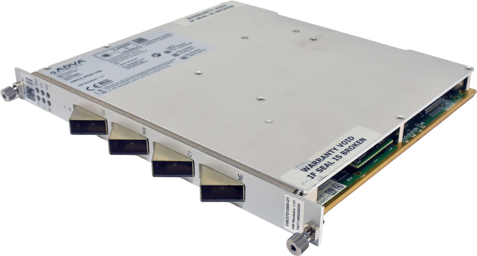 ADVA 2WCC-PCN-10G 1063701000-01 Quad-Port XFP NIC for FSP 3000