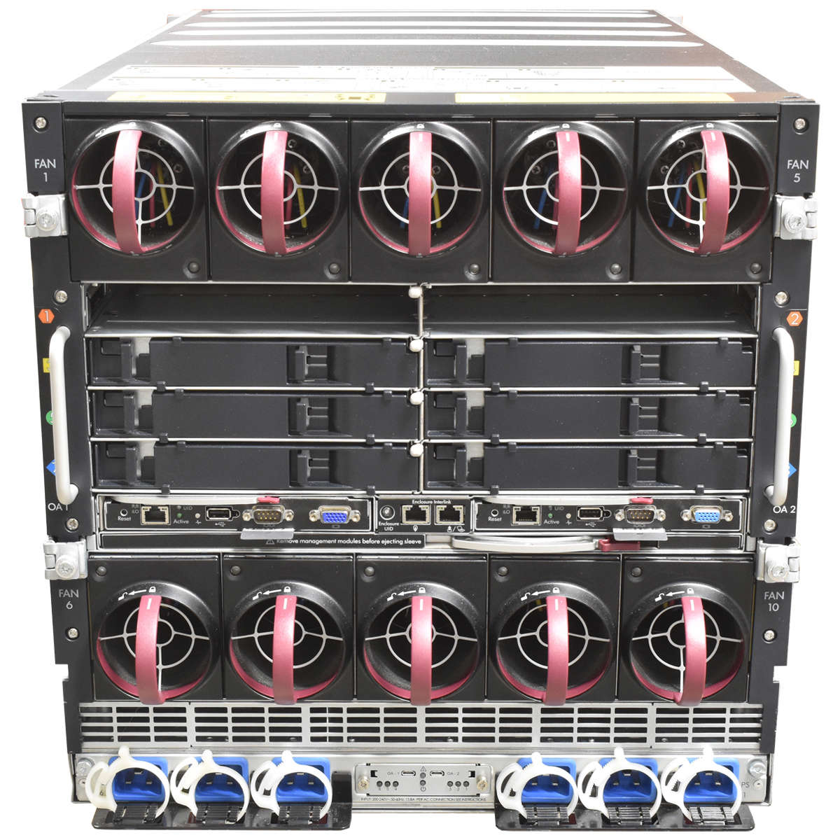 HP BladeSystem c7000 Enclosure 16x BL460c G9 No RAM NO CPU