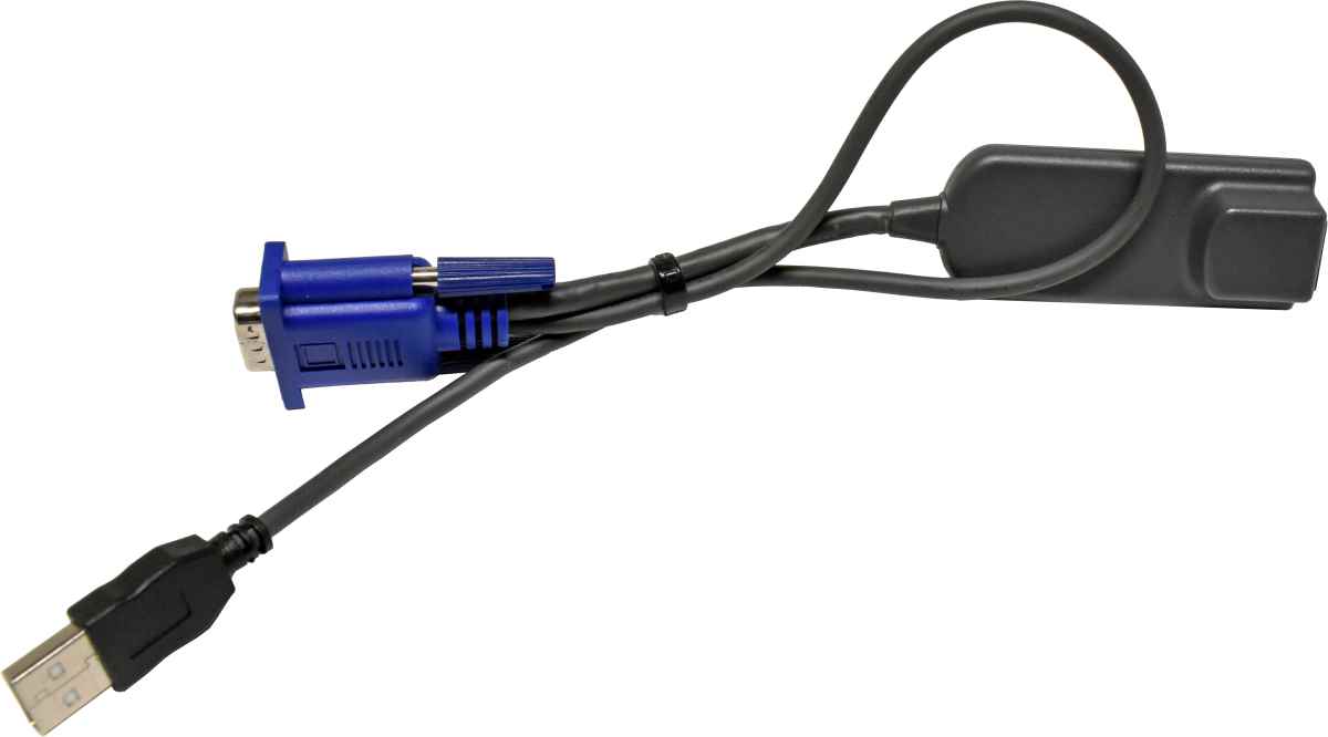 Fujitsu Siemens 520-327-508 CAT5/CAT6 KVM s2-Adapter RJ-45 USB - VGA