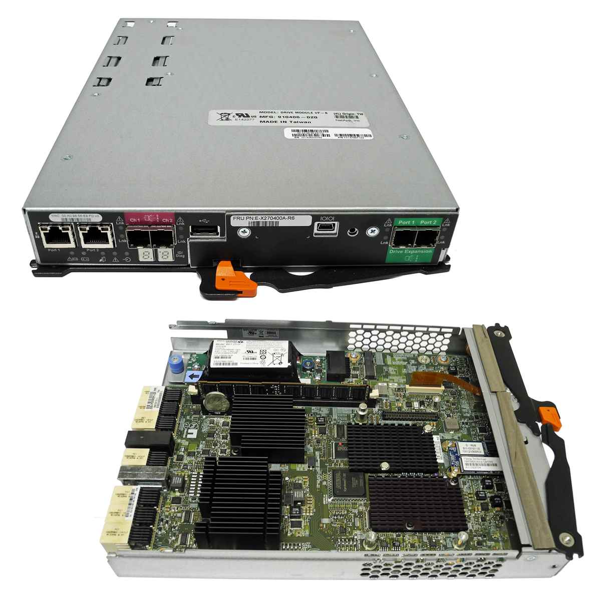 NetApp E-X270400A-R6 Drive Module I/F-6 for E-Series Storage Arrays 111-01897 111-02546 NetApp E-X270400A-R6 Drive Module I/F-6 for E-Series Storage Arrays 111-01897 111-02546