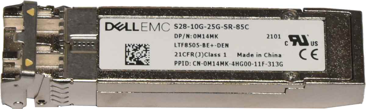 DELL Dual Port 10GbE/25GbE QLogic QL41262 PCI-e + 1x 10 Gbic SFP 051GRM FP