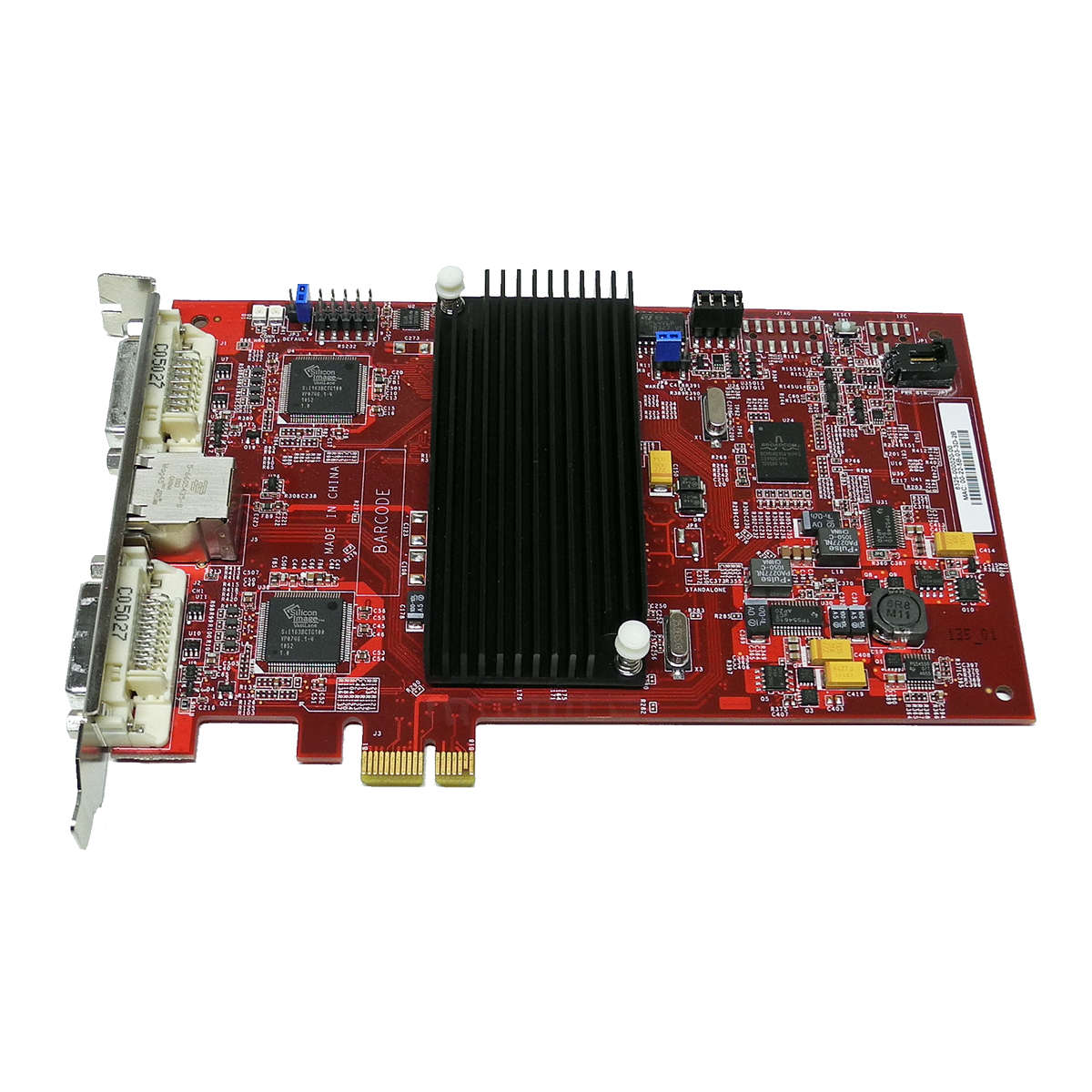 DELL-FX100-1x-RJ45-2x-DVI-Ports-PCIe-x1-Remote-Man-002.jpg DELL FX100 1x RJ45 2x DVI Ports PCIe x1 Remote Management Card Precision R5500 T5600 0WHKJK