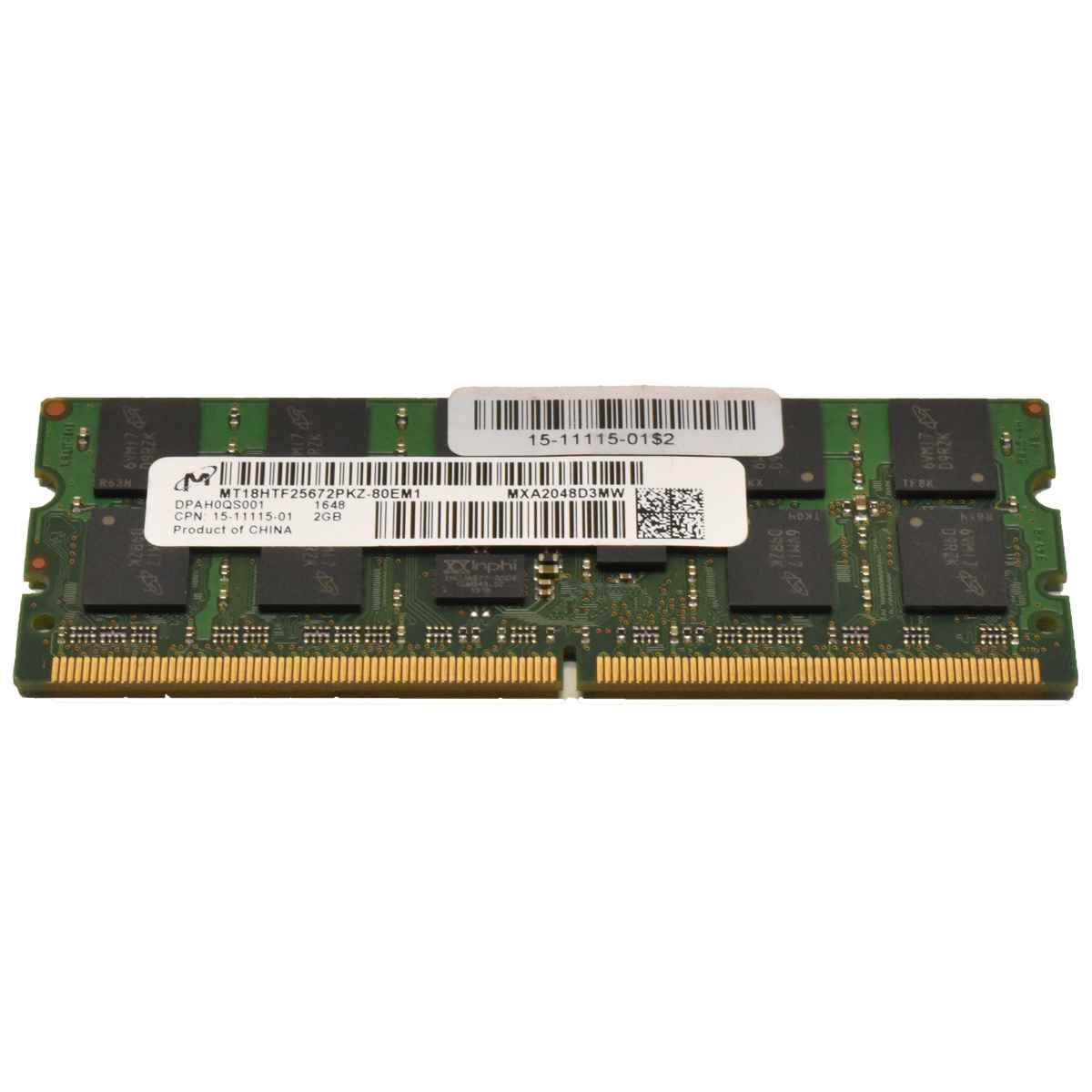Cisco 15-11115-01 Micron 2GB 2Rx8 DDR2 PC2-4200 Router Speicher 244-pin MiniDIMM Cisco 15-11115-01 Micron 2GB 2Rx8 DDR2 PC2-4200 Router Speicher 244-pin MiniDIMM