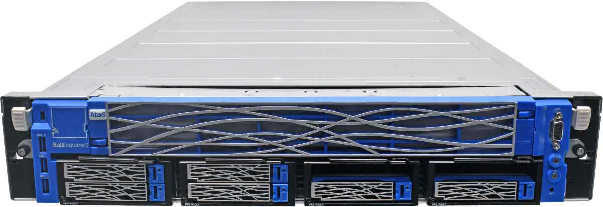 ATOS Bull Sequana S Blade System M3S2G2 MGMT Module 1x Blade SAS 9361-8i 2x SAS9300-8e 1x CX414A 2xPSU ATOS Bull Sequana S Blade System M3S2G2 MGMT Module 1x Blade SAS 9361-8i 2x SAS9300-8e 1x CX414A 2xPSU