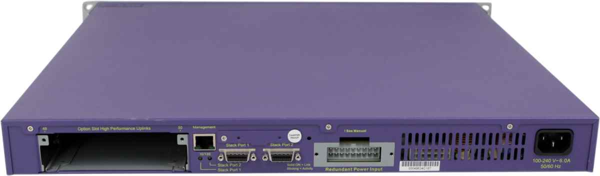 Extreme Summit X450E-48p 48-Port RJ-45 PoE GE Switch 4x SFP +Rack Ears Extreme Summit X450E-48p 48-Port RJ-45 PoE GE Switch 4x SFP +Rack Ears