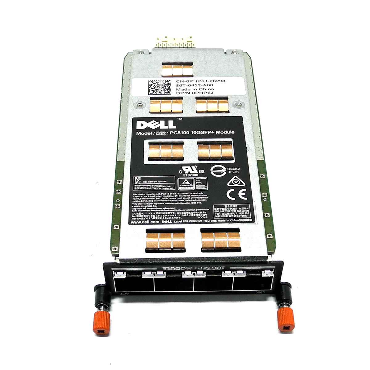 Dell Switch Module 4x 10G SFP+ 0PHP6J 10g SFP+ PowerEgde M I/O Aggregator Dell Switch Module 4x 10G SFP+ 0PHP6J 10g SFP+ PowerEgde M I/O Aggregator