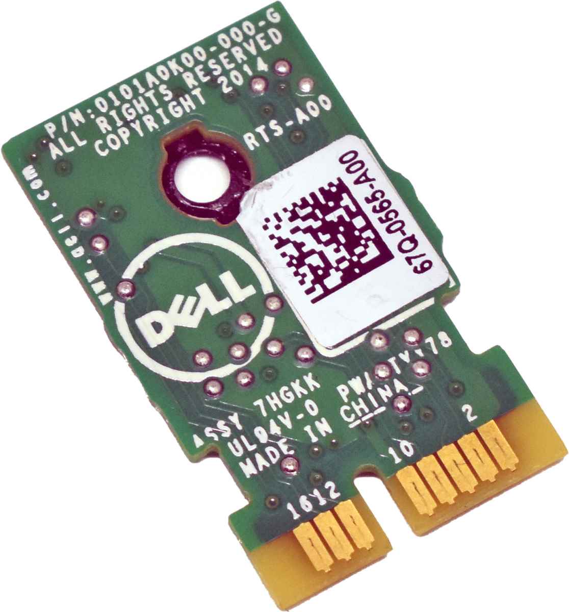 Dell 7HGKK R9X21 Trusted Platform Module TPM 1.2 PowerEdge T430 T630 R430 R530 R630 R730