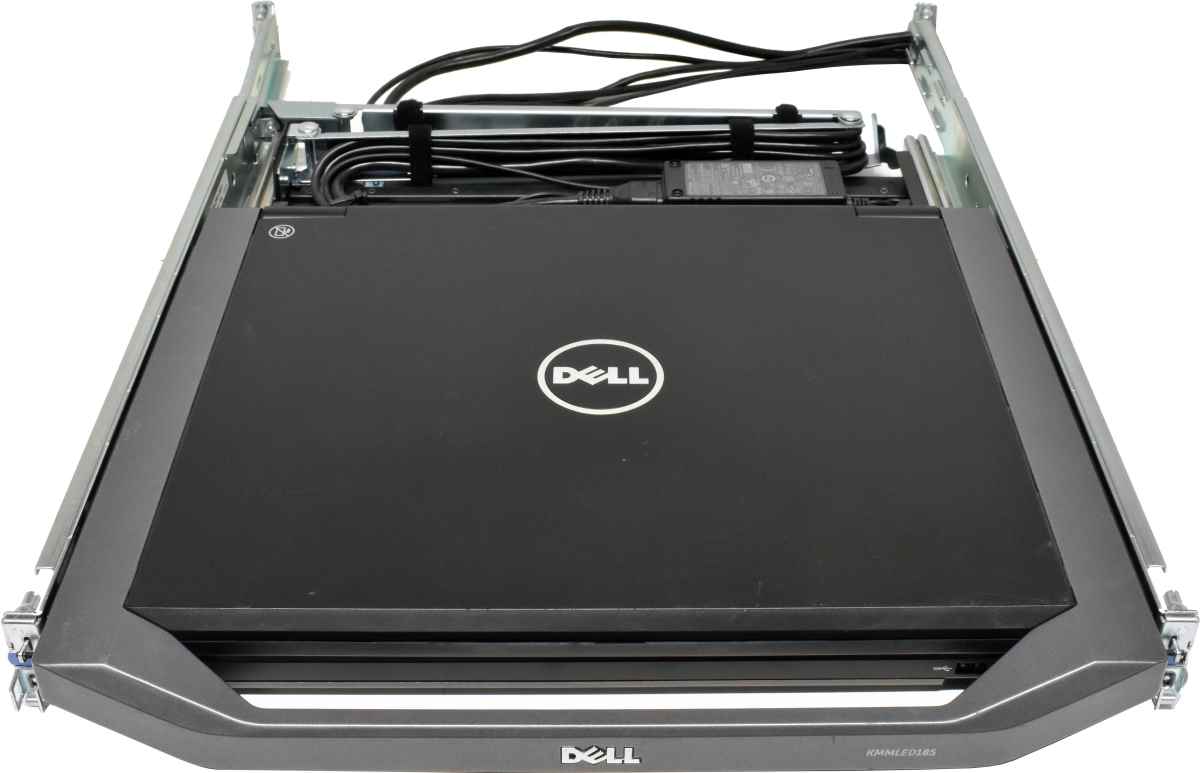 Dell Avocent DKMMLED185-001 18.5" KVM Rack Console QWERTY +Rack Rails PSU Cables Dell Avocent DKMMLED185-001 18.5" KVM Rack Console QWERTY +Rack Rails PSU Cables