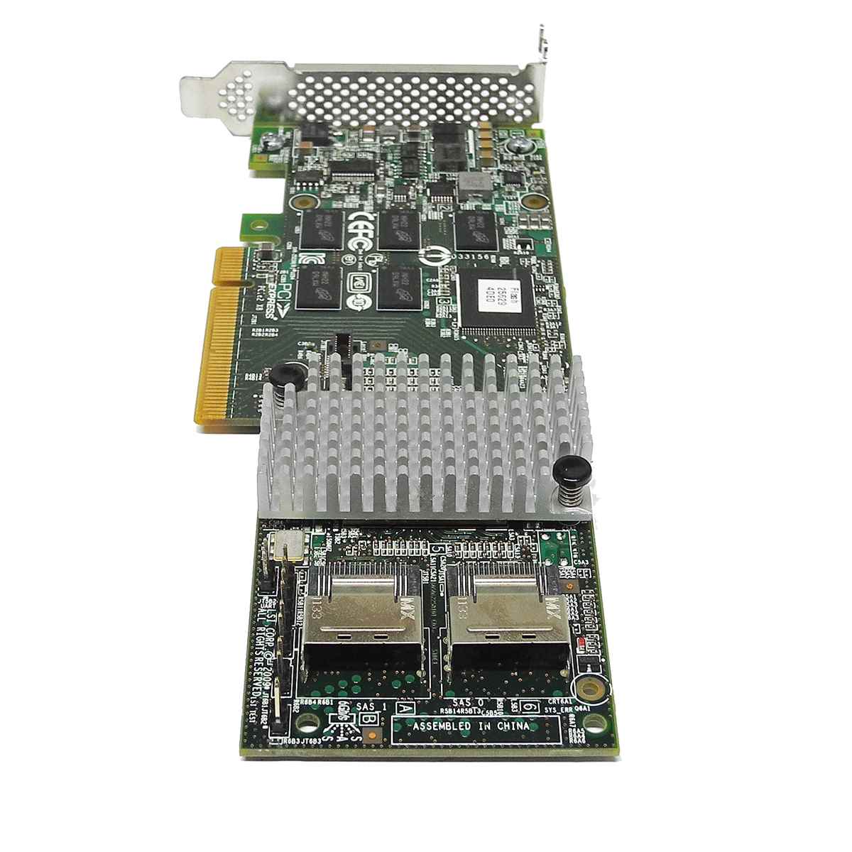 LSI MR SAS 9261-8i 8-Port 6 Gb/s PCIe x8 RAID Controller L3-25239-15A LP LSI MR SAS 9261-8i 8-Port 6 Gb/s PCIe x8 RAID Controller L3-25239-15A LP