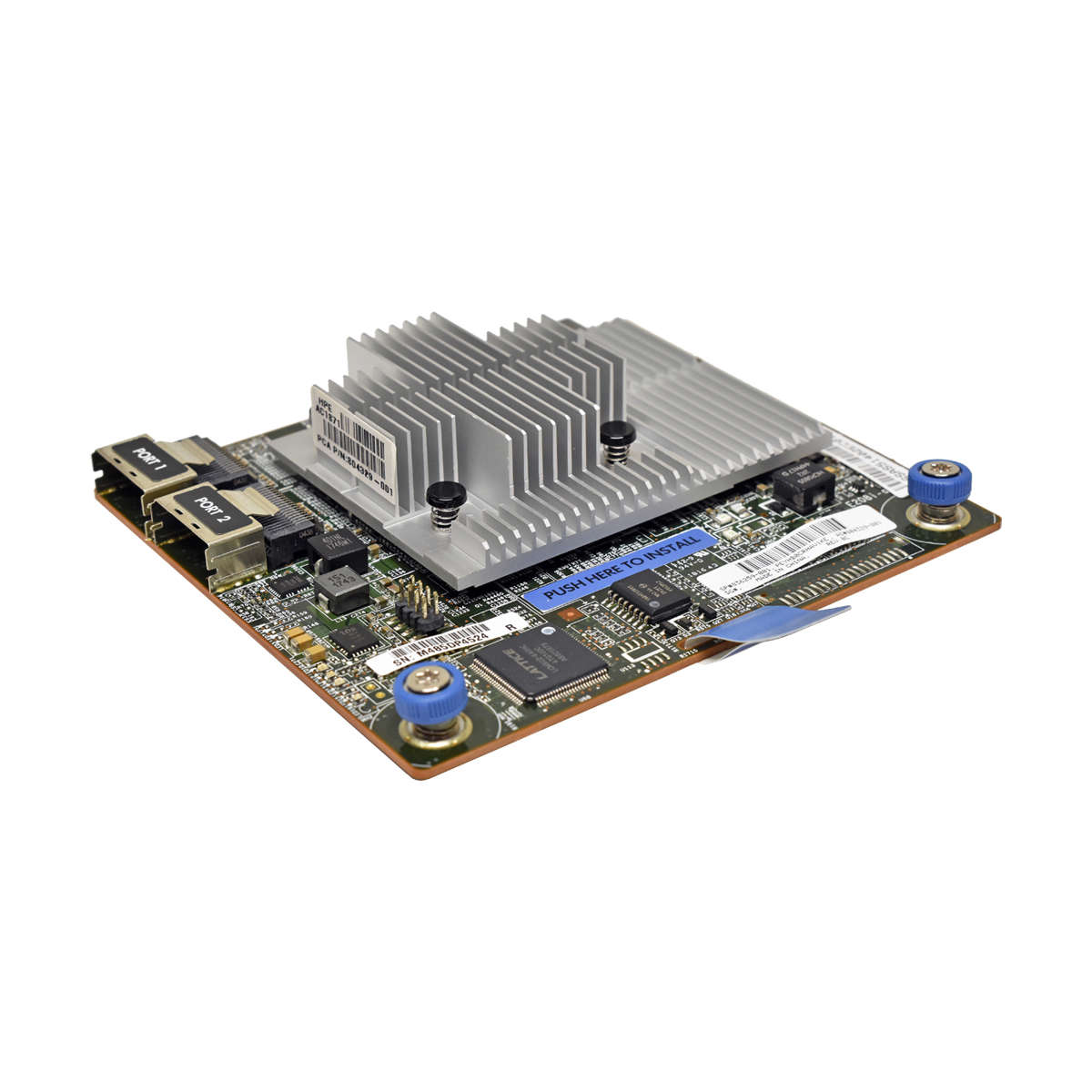 HP-Smart-Array-E208i-a-12Gb-s-SAS-SATA-6Gb-s-AROC-003.jpg HP Smart Array E208i-a 12Gb/s SAS SATA 6Gb/s AROC 8-CH RAID Controller DL360 DL380 G10 836259-001