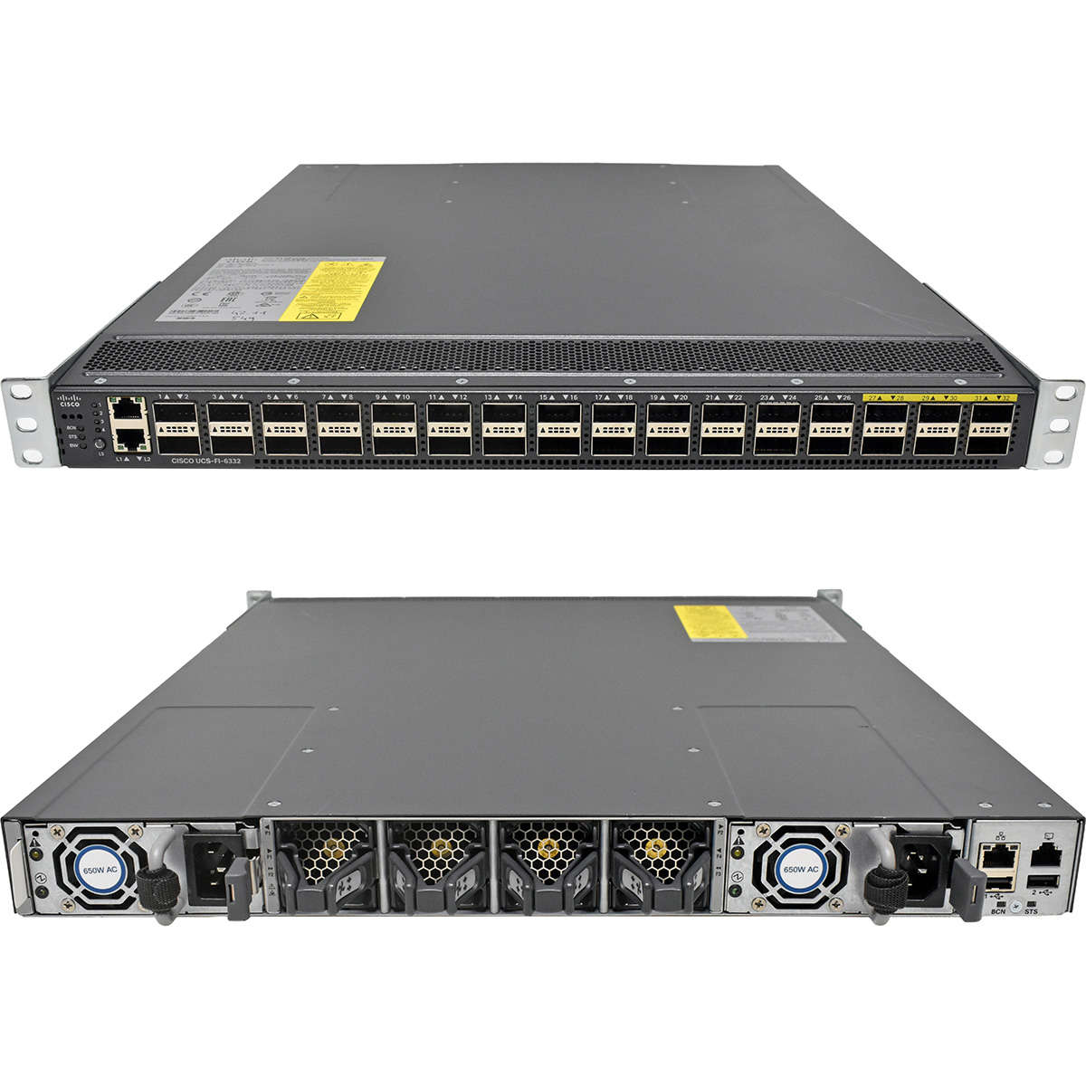 Cisco-UCS-FI-6332-32-Port-QSFP-40GE-Switch-Rack-Ea-005.jpg Cisco UCS-FI-6332 32-Port QSFP+ 40GE Switch +Rack Ears