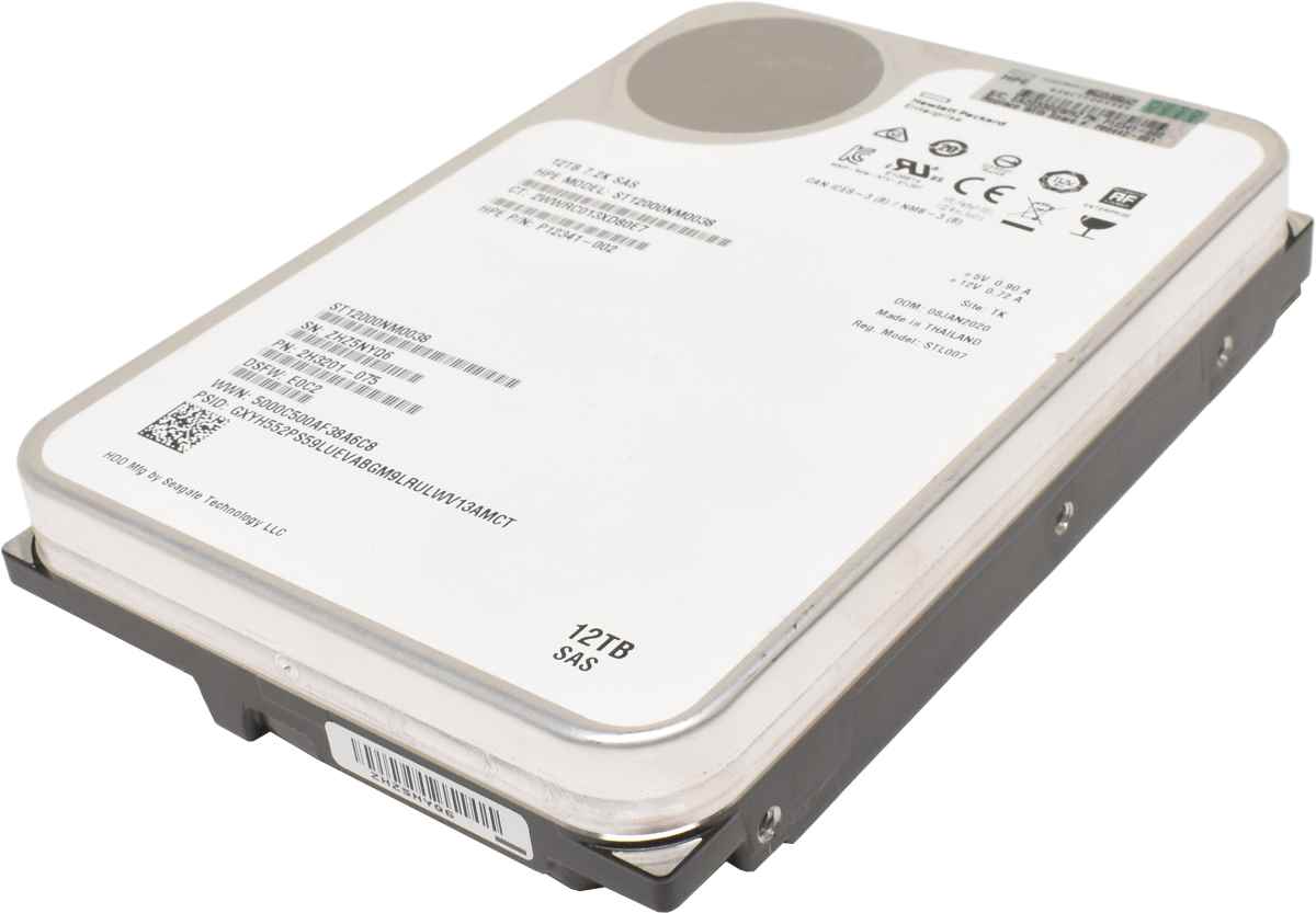 HP Seagate 12TB P12341-002 ST12000NM0038 3.5" 7.2K 12G SAS HDD Festplatte