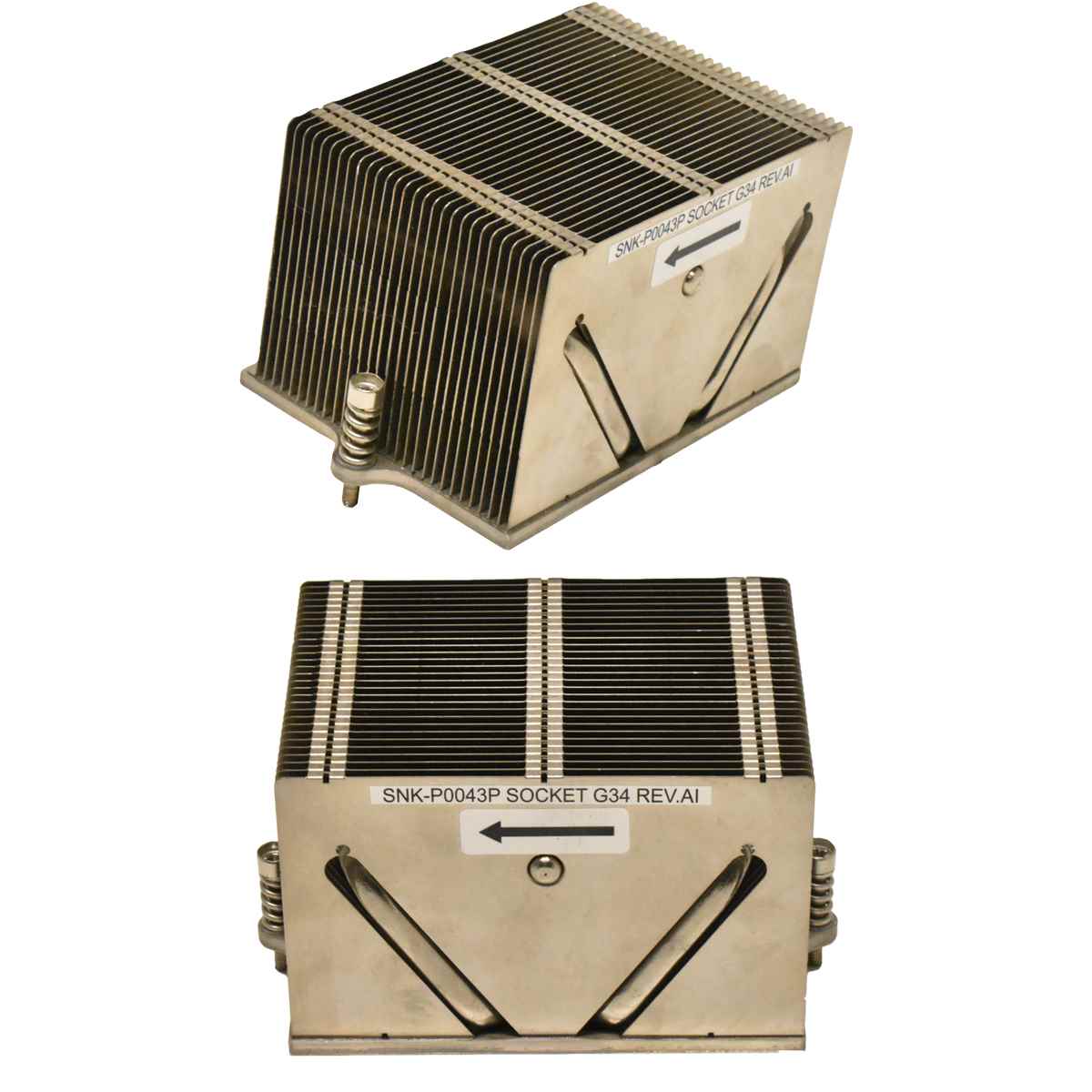 Supermicro CPU Heatsink / Kühler SNK-P0043P G34 Supermicro CPU Heatsink / Kühler SNK-P0043P G34