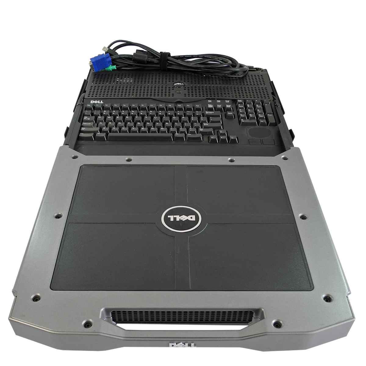 Dell 17 FP PowerEdge KVM Rack Console 17" QWERTZ DE Tastatur 137PH HP535 No AC Dell 17 FP PowerEdge KVM Rack Console 17" QWERTZ DE Tastatur 137PH HP535 No AC