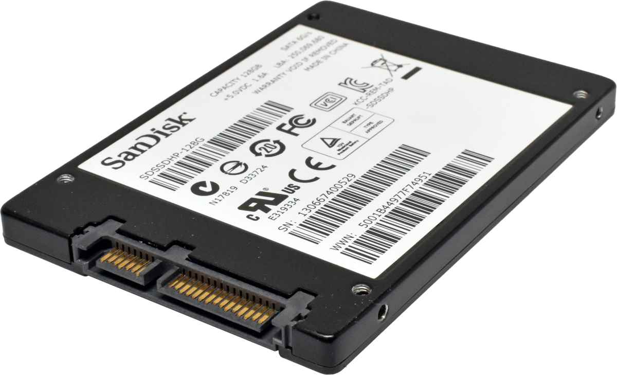 SanDisk Ultra Plus 128GB SDSSDHP-128G 2.5" SATA SSD SanDisk Ultra Plus 128GB SDSSDHP-128G 2.5" SATA SSD