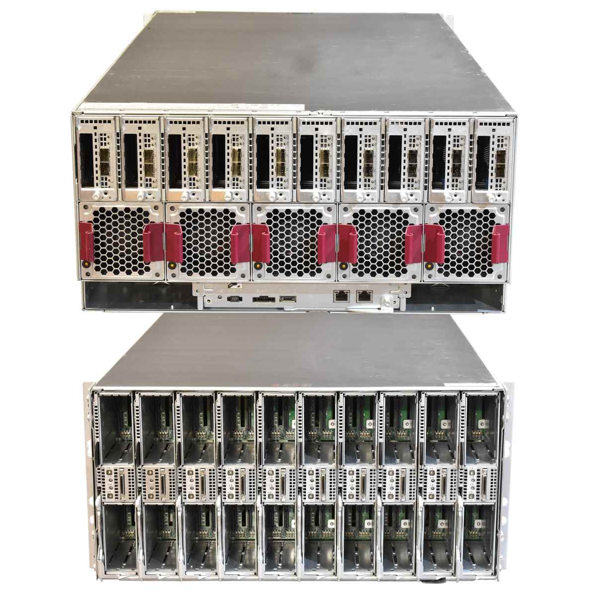 HP BladeSystem Apollo a6000 Enclosure 736428-B21 Chassis 10x XL230a G9 10x 530FLR