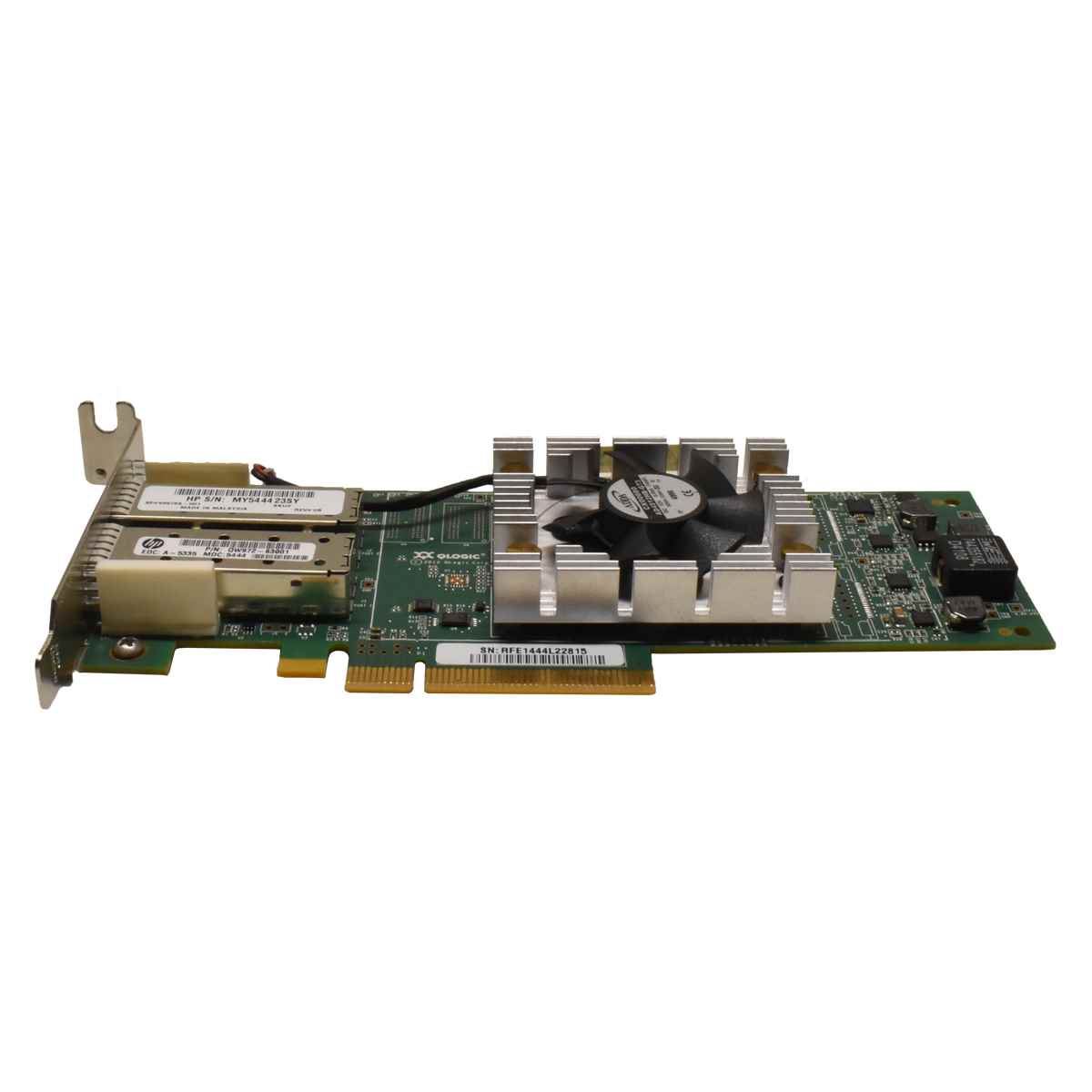 Dell QLogic QLE2662L Dual-Port 16Gb PCIe x8 FC Server Adapter 03PCN3 LP HP QLogic QLE2662-HP Dual-Port 16Gb PCIe x8 FC Server Netzwerkadapterkarte 669765-001 LP