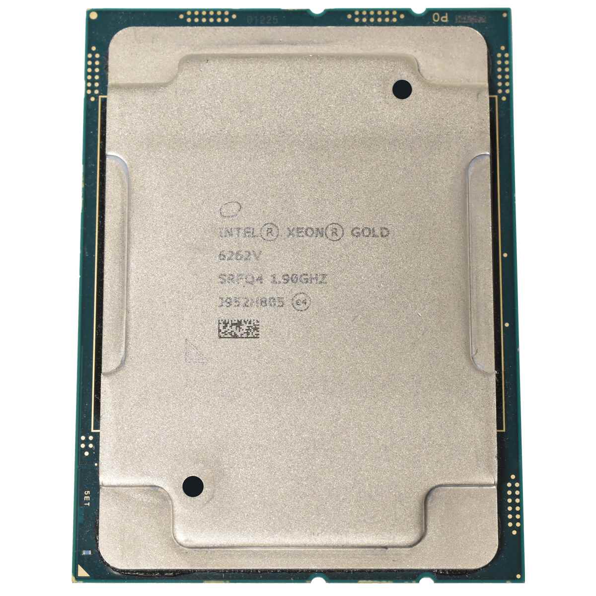 Intel Xeon Gold 6262V Processor 24-Core 33MB Cache 1,90GHz FCLGA3647 SRFQ4 Intel Xeon Gold 6262V Processor 24-Core 33MB Cache 1,90GHz FCLGA3647 SRFQ4
