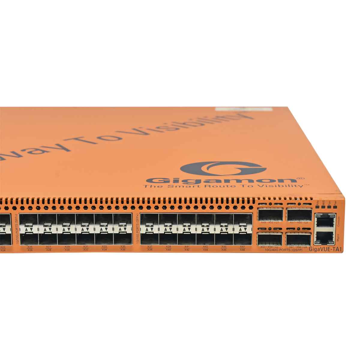 Gigamon GigaVUE-TA1 GVS-TA101 48-Port 10G SFP+ Traffic Aggregation Node 4x 40G QSFP+ Gigamon GigaVUE-TA1 GVS-TA101 48-Port 10G SFP+ Traffic Aggregation Node 4x 40G QSFP+