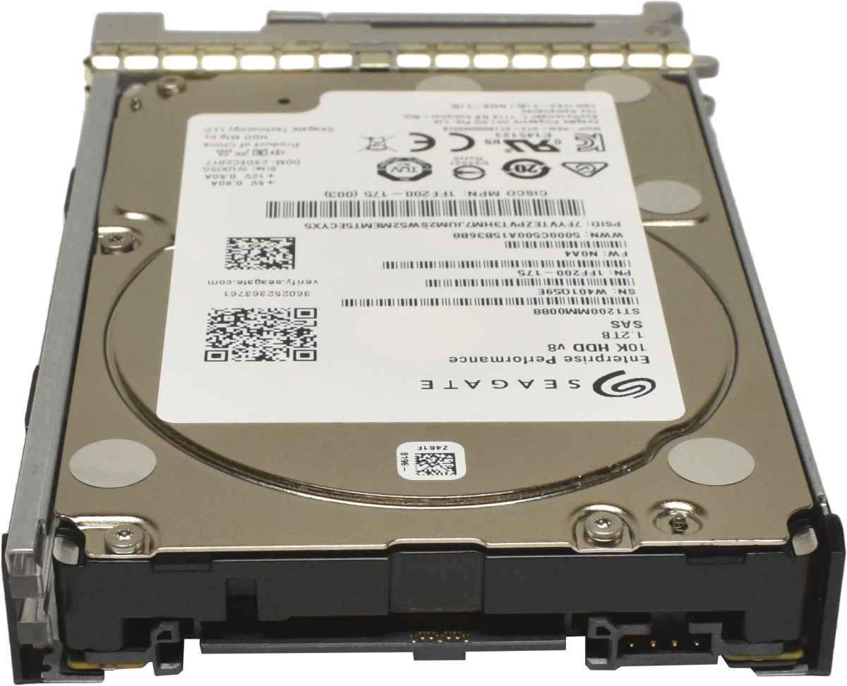 Cisco Seagate 1.2TB 2.5" 10K 12G SAS HDD Festplatte ST1200MM0088 UCS-HD12TB10K12G Cisco Seagate 1.2TB 2.5" 10K 12G SAS HDD Festplatte ST1200MM0088 UCS-HD12TB10K12G