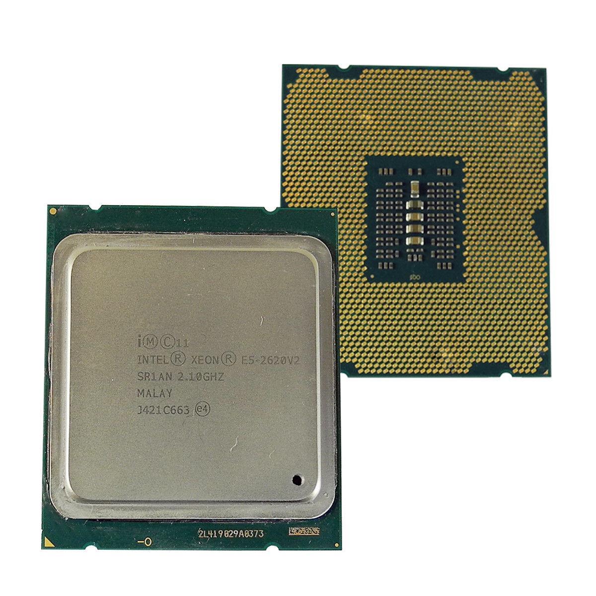 Intel Xeon Processor E5-2620 V2 15MB Cache 2.10 GHz 6-Core FC LGA 2011 P/N SR1AN 2x Intel Xeon Processor E5-2620 V2 15MB Cache 2.10 GHz 6-Core FC LGA 2011 SR1AN