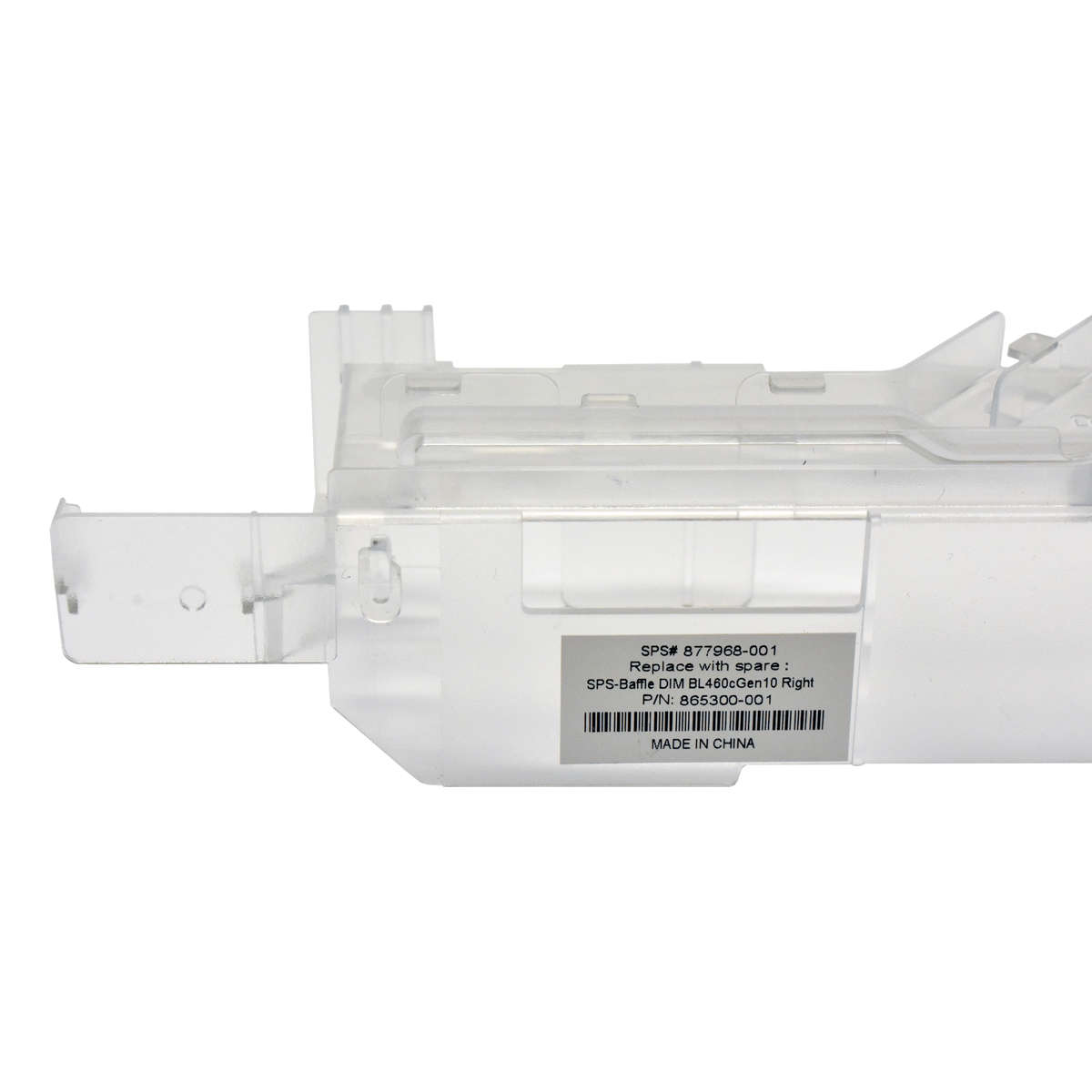 HP-ProLiant-BL460c-G10-Baffle-DIM-Left-Right-87796-006.jpg HP ProLiant BL460c G10 Baffle DIM Left + Right 877967-001 865299-001 877968-001 865300-001