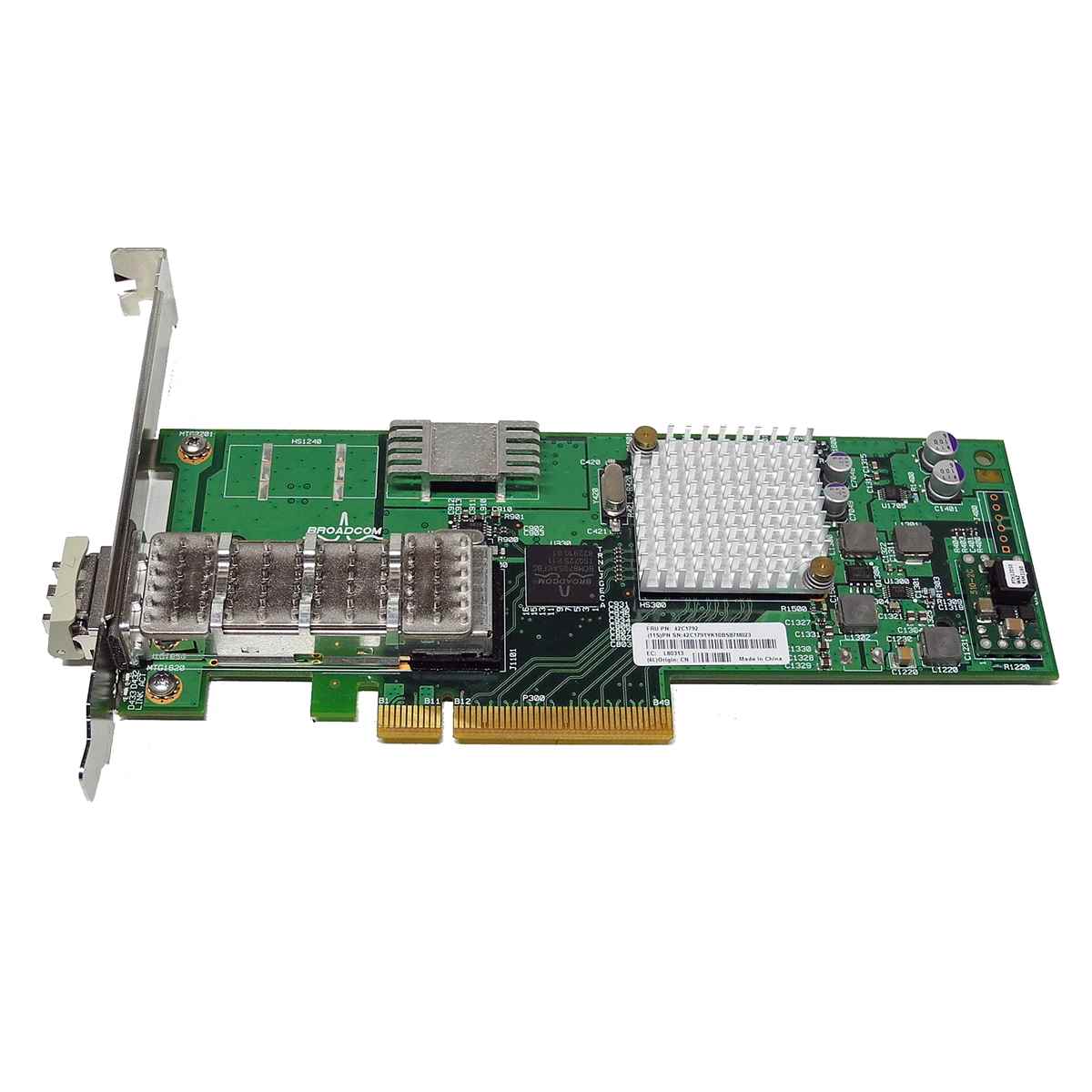 IBM BroadCom 10GbE XFP FC PCIe x8 Netzwerkkarte 42C1792 +10Gb XFP Transceiver IBM BroadCom 10GbE XFP FC PCIe x8 Netzwerkkarte 42C1792 +10Gb XFP Transceiver