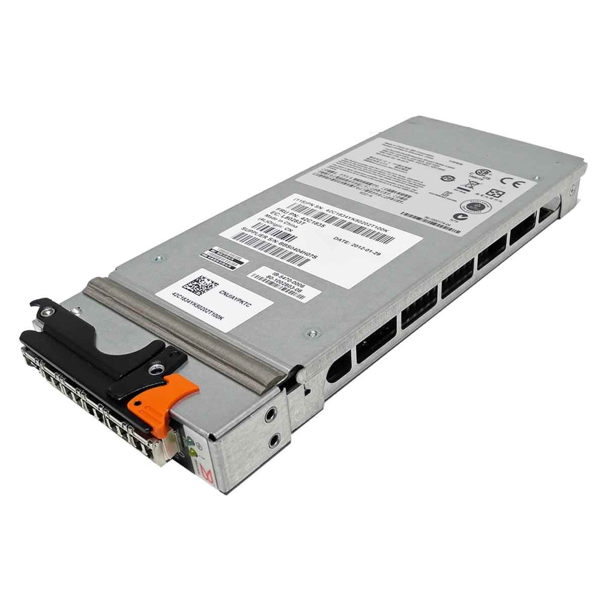 IBM BladeCenter Brocade 20-Port 8Gb FC Switch Module 44X1927 +6x 8Gb SFP+ IBM BladeCenter Brocade 20-Port 8Gb FC Switch Module 44X1927 +6x 8Gb SFP+